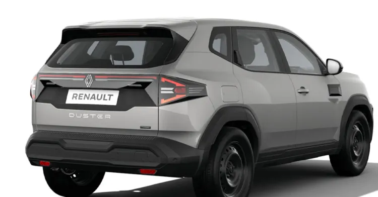 रेनॉल्ट डस्टर बेस व्हेरिएंट मागील