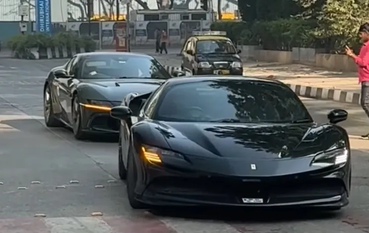 मुंबई-फेरारी-भेट