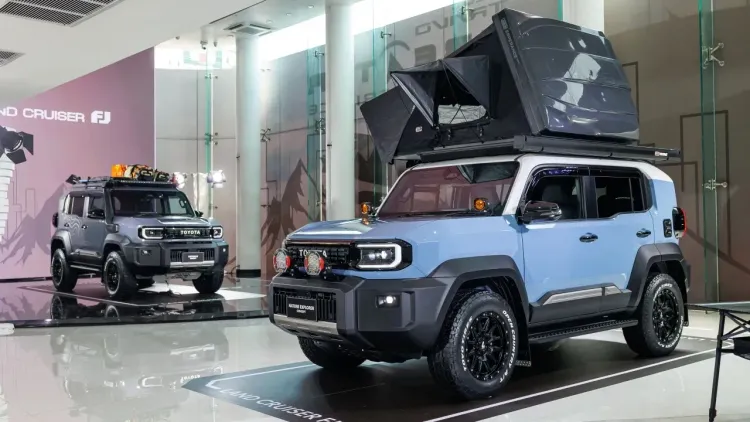2026 टोयोटा लँड क्रूझर एफजे एसयूव्ही थायलंड 4