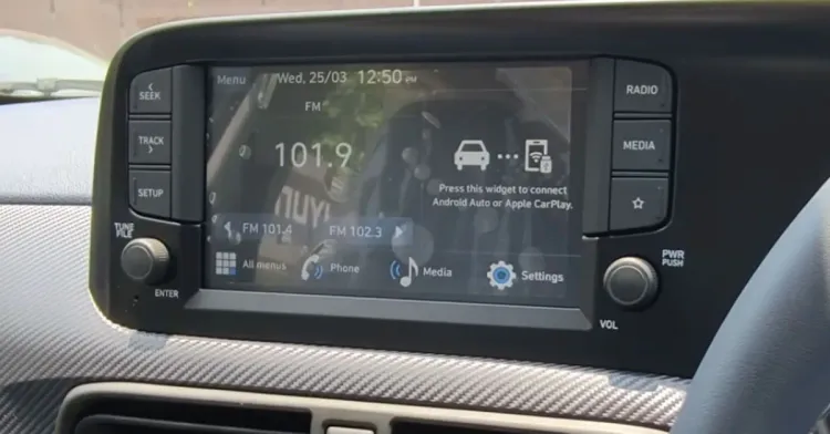 hyundai exter hx8 टचस्क्रीन