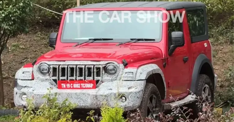 महिंद्रा थार फेसलिफ्ट महिंद्रा थार फेसलिफ्ट