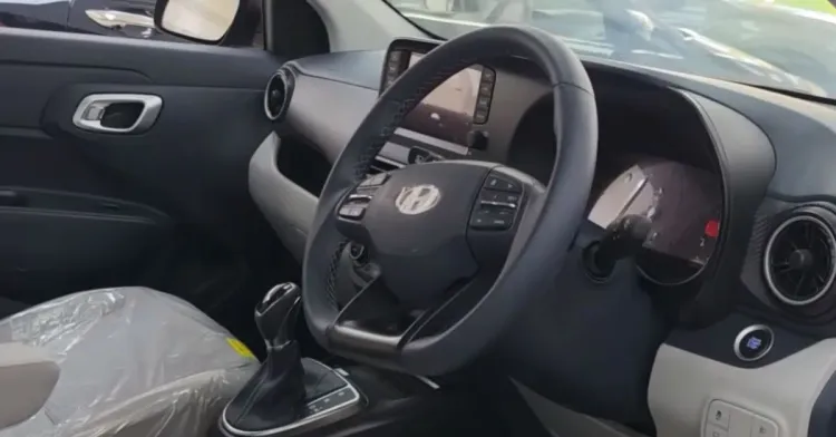 hyundai exter hx10 इंटीरियर