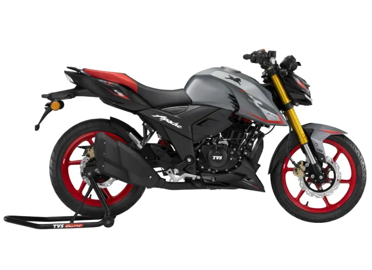 2026 tvs apache rtr160 ड्युअल चॅनेल abs 2