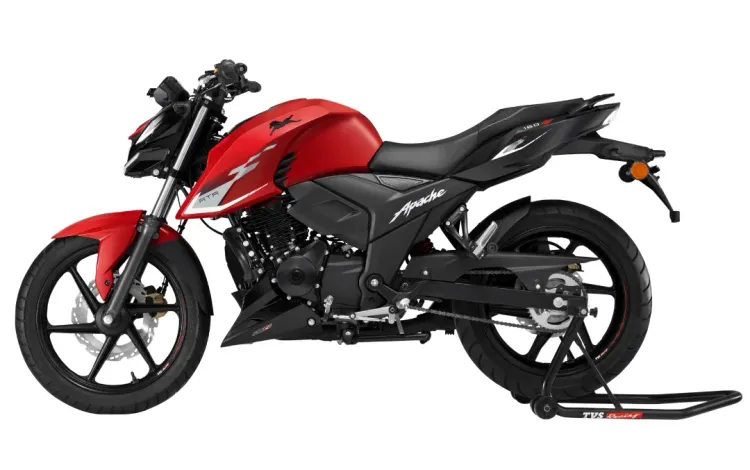 2026 tvs apache rtr160 सिंगल चॅनेल abs