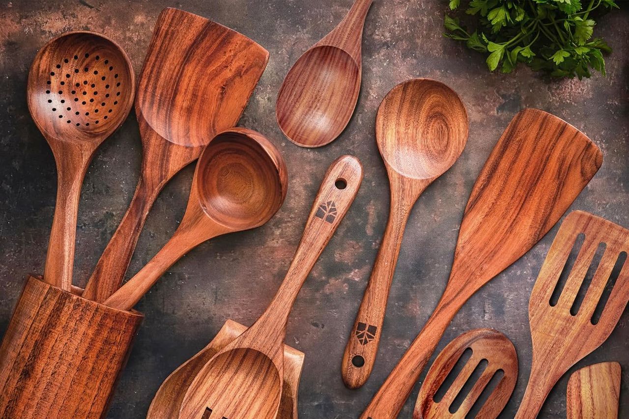 woodenhouse लाकडी चमचे क्रेडिट: ऍमेझॉन