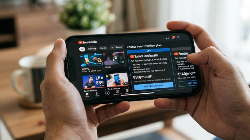 yt प्रीमियम लाइट