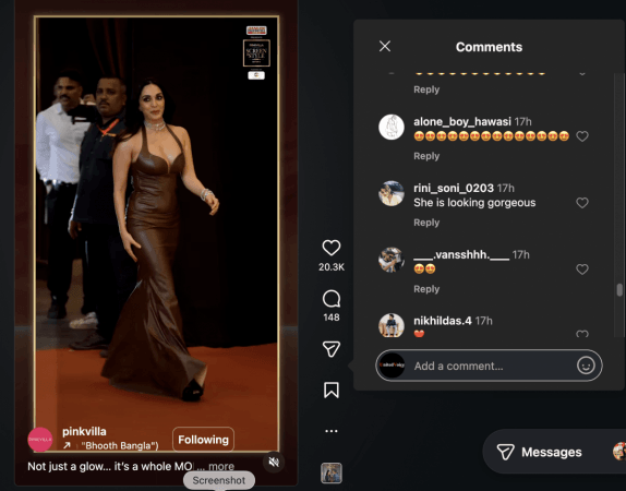 कियारा अडवाणी टाइट-फिटेड गाऊनसाठी लज्जित; दिशा पटानी मिड्रीफची चमक दाखवते, अनन्या पांडेने अवॉर्ड शोमध्ये तिच्या हाताने नेकलाइन कव्हर केली