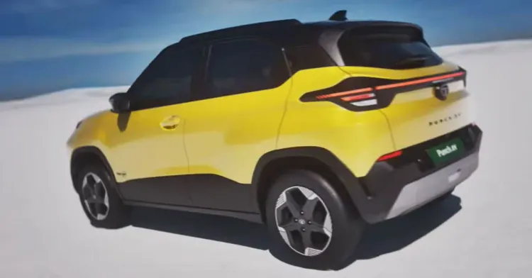 टाटा पंच ev फेसलिफ्ट मागील टाटा पंच ev फेसलिफ्ट मागील