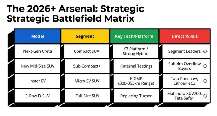 Hyundai ची भारताची रणनीती 9 प्रतिमांमध्ये स्पष्ट केली आहे