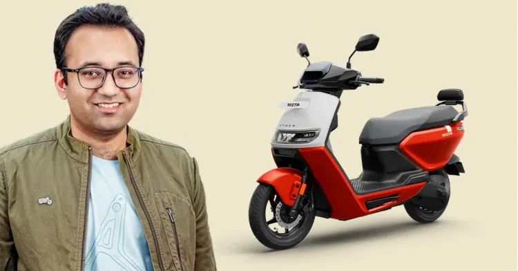 ather CEO तरुण मेहता 1 लाखांच्या इलेक्ट्रिक स्कूटरवर ather CEO तरुण मेहता 1 लाखांच्या इलेक्ट्रिक स्कूटरवर