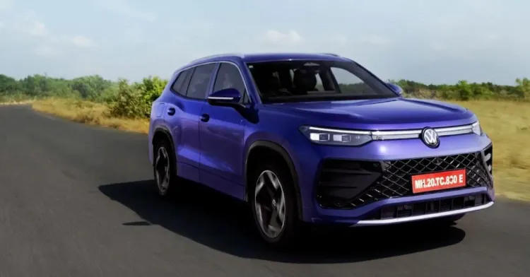 volkswagen tayron r लाईन भारतात लाँच झाली