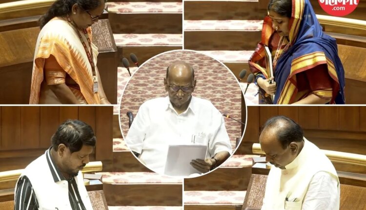 Rajyasabha MP : शरद पवारांसह या 5 नेत्यांनी घेतली राज्यसभा खासदारकीची शपथ