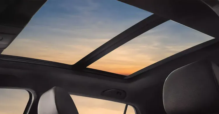 volkswagen taigun फेसलिफ्ट पॅनोरामिक सनरूफ