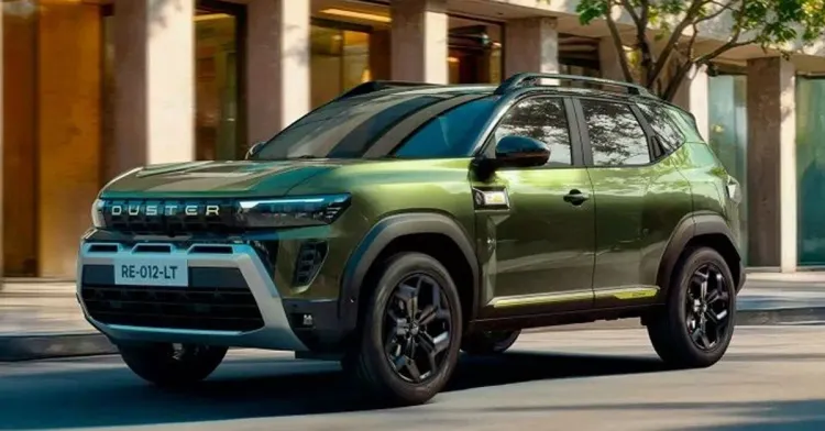 रेनॉल्ट डस्टर फ्रंट साइड व्ह्यू रेनॉल्ट डस्टर फ्रंट साइड व्ह्यू