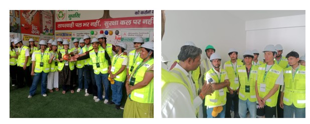 एमिटी युनिव्हर्सिटी हरियाणा उद्योग-अकादमीला बळकट करते सिग्नेचर ग्लोबलला फील्ड भेट देऊन