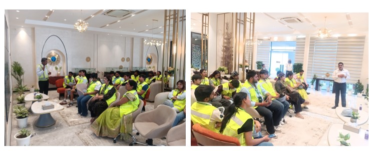 एमिटी युनिव्हर्सिटी हरियाणा उद्योग-अकादमीला बळकट करते सिग्नेचर ग्लोबलला फील्ड भेट देऊन