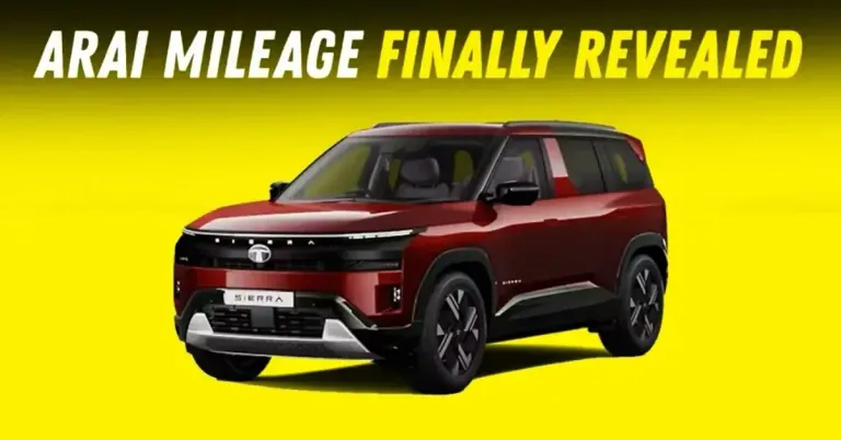 arai-मायलेज-sierra