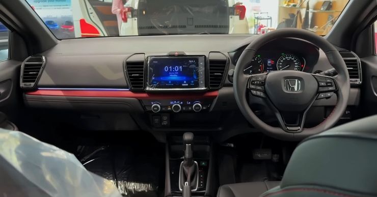 होंडा सिटी स्पोर्ट इंटीरियर