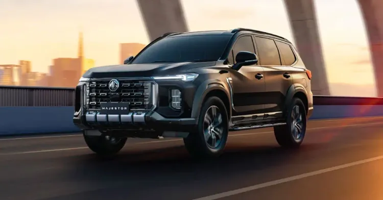 mg majestor suv india लाँच