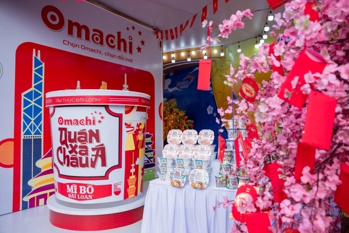 ओमाची एशियन स्ट्रीट फूड उत्पादने. फोटो सौजन्याने मसान