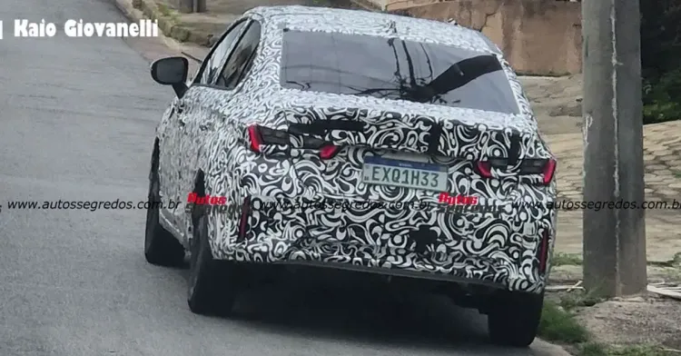 ब्राझीलमध्ये होंडा सिटी फेसलिफ्टची हेरगिरी