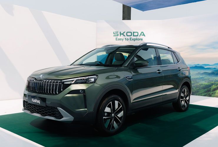 skoda kushaq चे फेसलिफ्ट उघड झाले