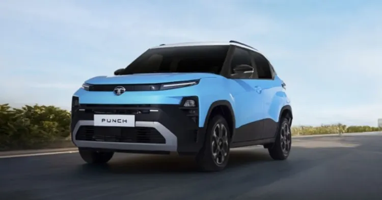 टाटा पंच फेसलिफ्ट बर्फ आवृत्ती