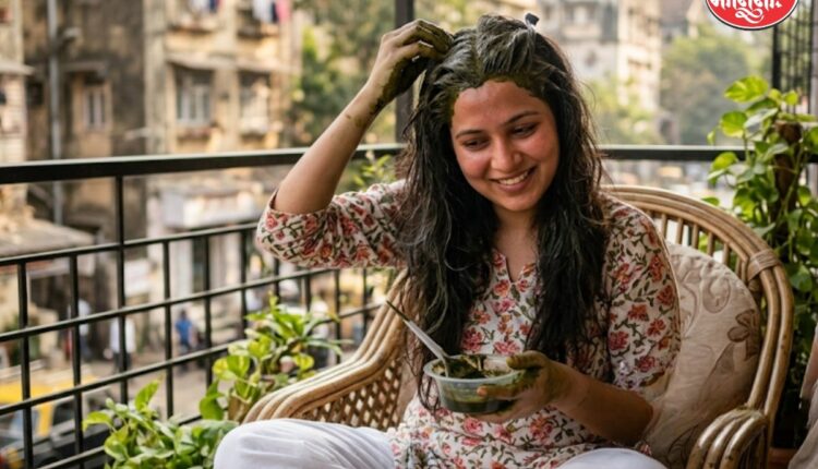 केसांना मेंहदी लावल्याने उष्णता कमी होते