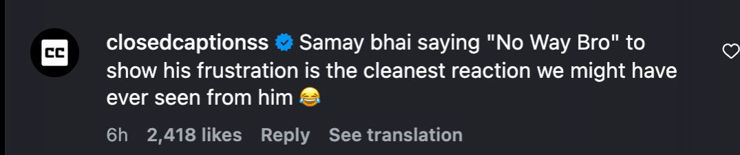 'नो वे ब्रो': कपिल शर्माच्या शोसाठी रणवीर अल्लाबदियासोबत पुन्हा एकत्र आल्याने समय रैनाला धक्का बसला; नेटिझन्सचा फील्ड डे असतो