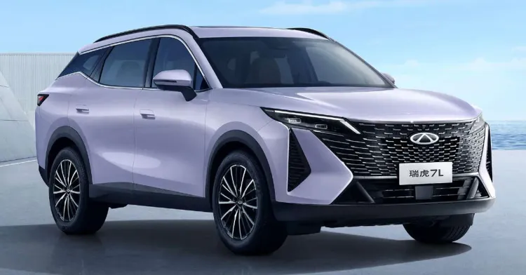 chery tiggo 7l पेटंट भारतात दाखल
