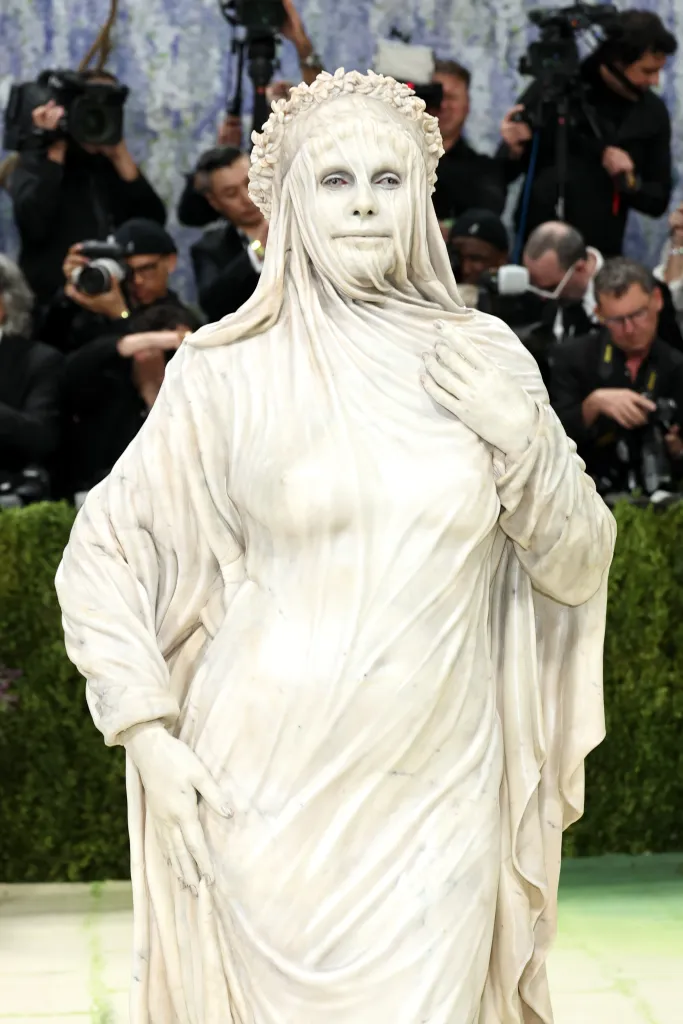 2026 मेट गाला येथे Heidi Klum.