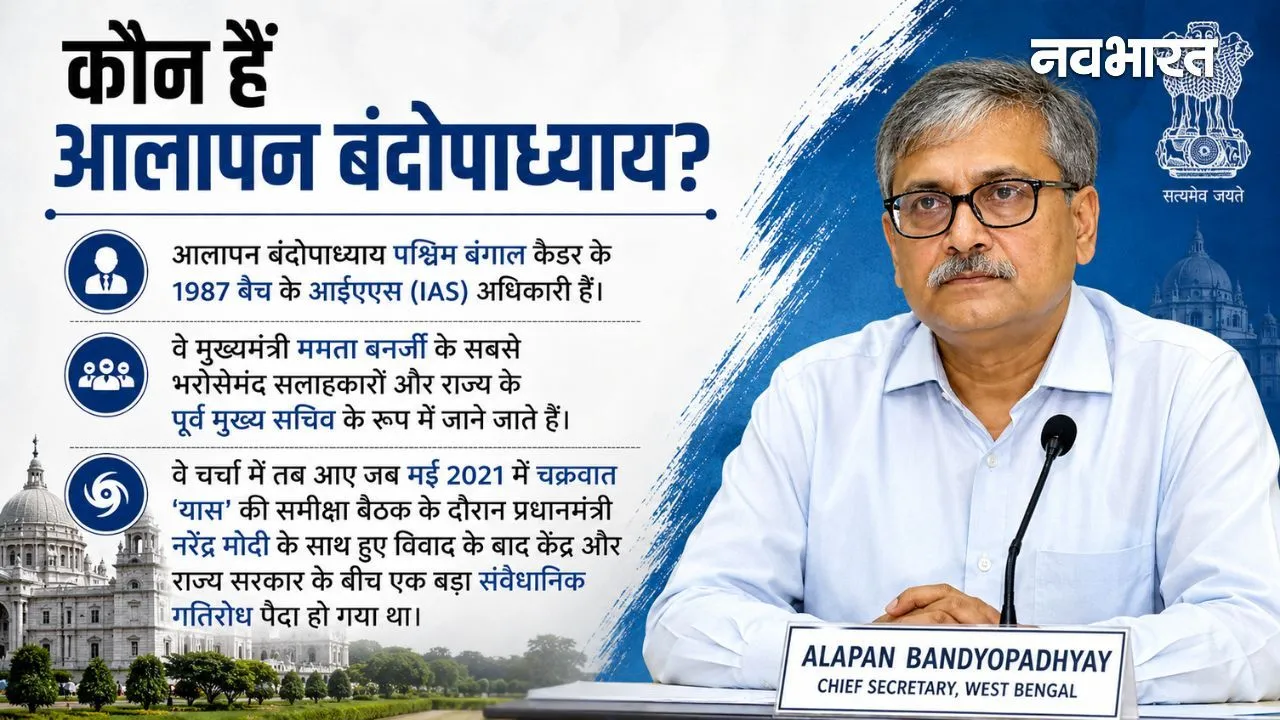 (निवर्तमान मुख्यमंत्री ममता बॅनर्जी यांचे मुख्य सल्लागार अलपान बंदोपाध्याय कोण आहेत?)