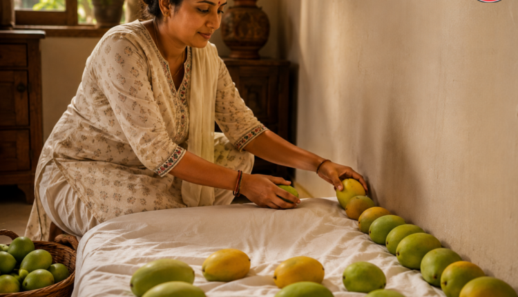 easy natural way to ripen mangoes at home