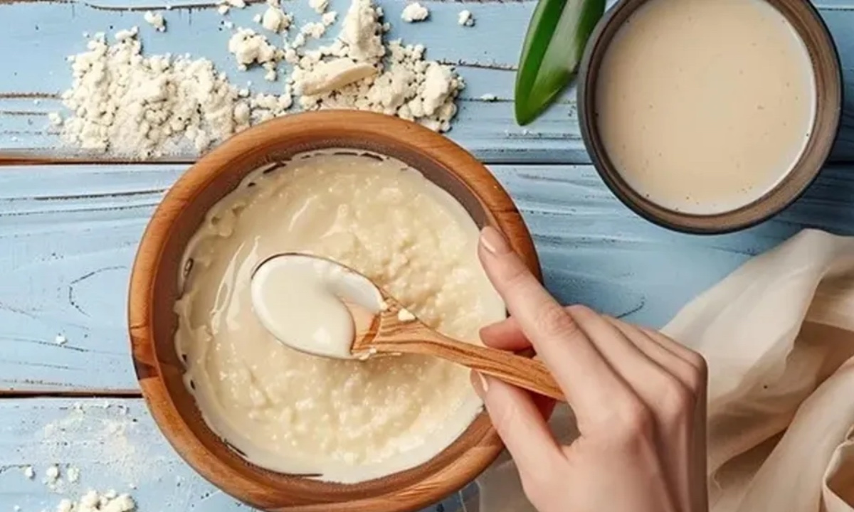 DIY राइस फेस मास्क