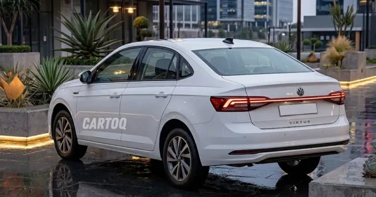 volkswagen virtus facelift rear