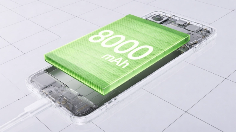 oneplus 8000mah ची बॅटरी Xiaomi 17 Max बॅटरी वैशिष्ट्य