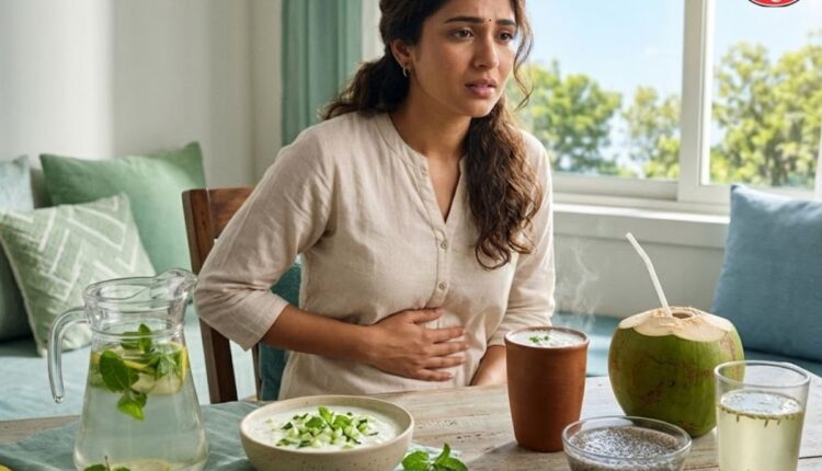 summer health tips how to keep stomach cool in hot weather