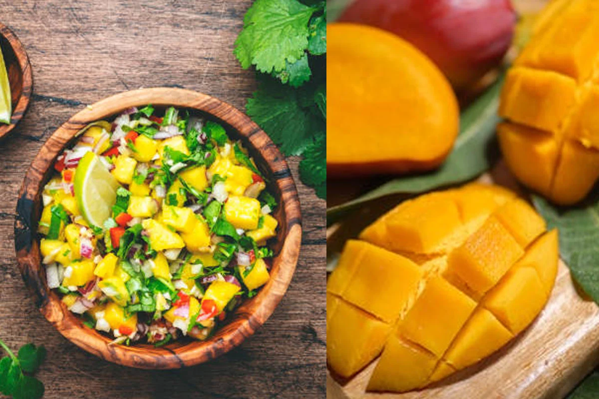 पिकलेला आणि कच्चा आंबा असलेली अनोखी सॅलड रेसिपी