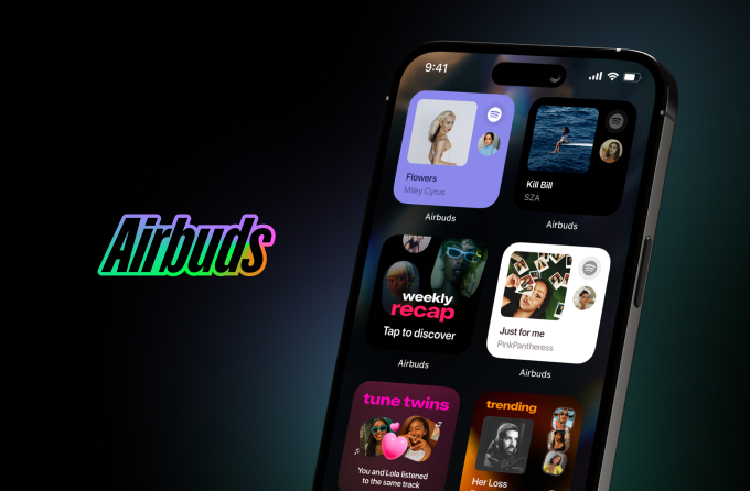 Airbuds मोबाइल ॲपचे स्क्रीनशॉट