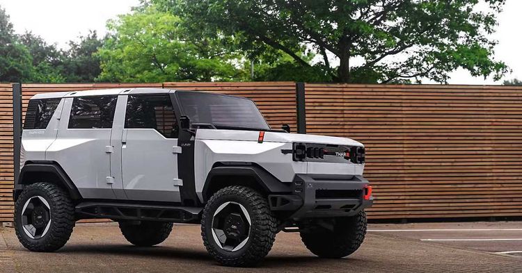 mahindra thar.e टीझर mahindra thar.e टीझर