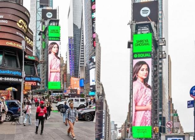 श्रेया घोषाल ही पहिली भारतीय कलाकार आहे ज्याला Spotify साठी Equal Global Ambassador म्हणून नाव देण्यात आले आहे