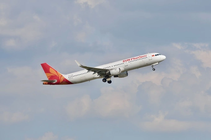 सन फुक्वोक एअरवेजचे विमान. फोटो सौजन्य सन ग्रुप