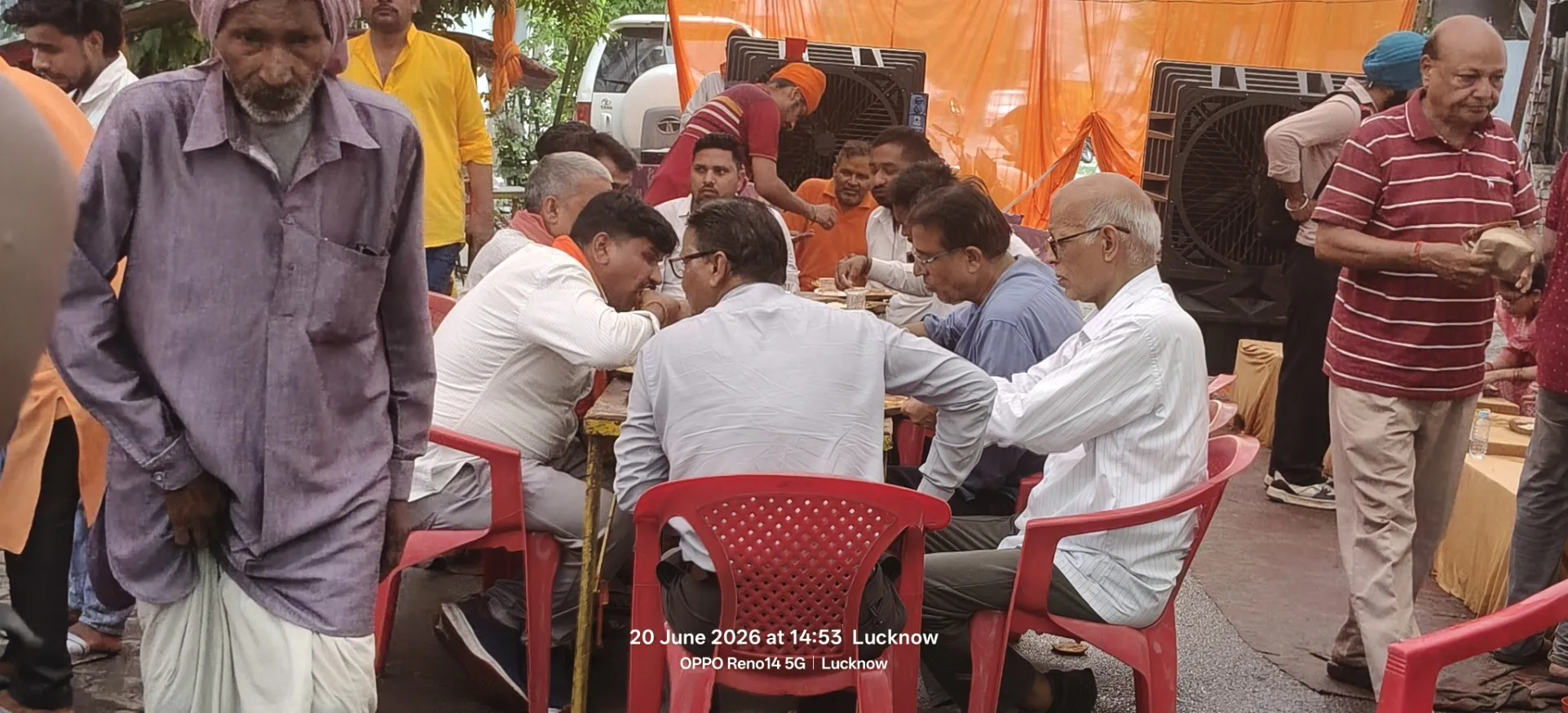राजधानी लखनौ येथील गुलाचिन मंदिरात भव्य सुंदर कार्यक्रम व भंडाराचे आयोजन करण्यात आले होते.