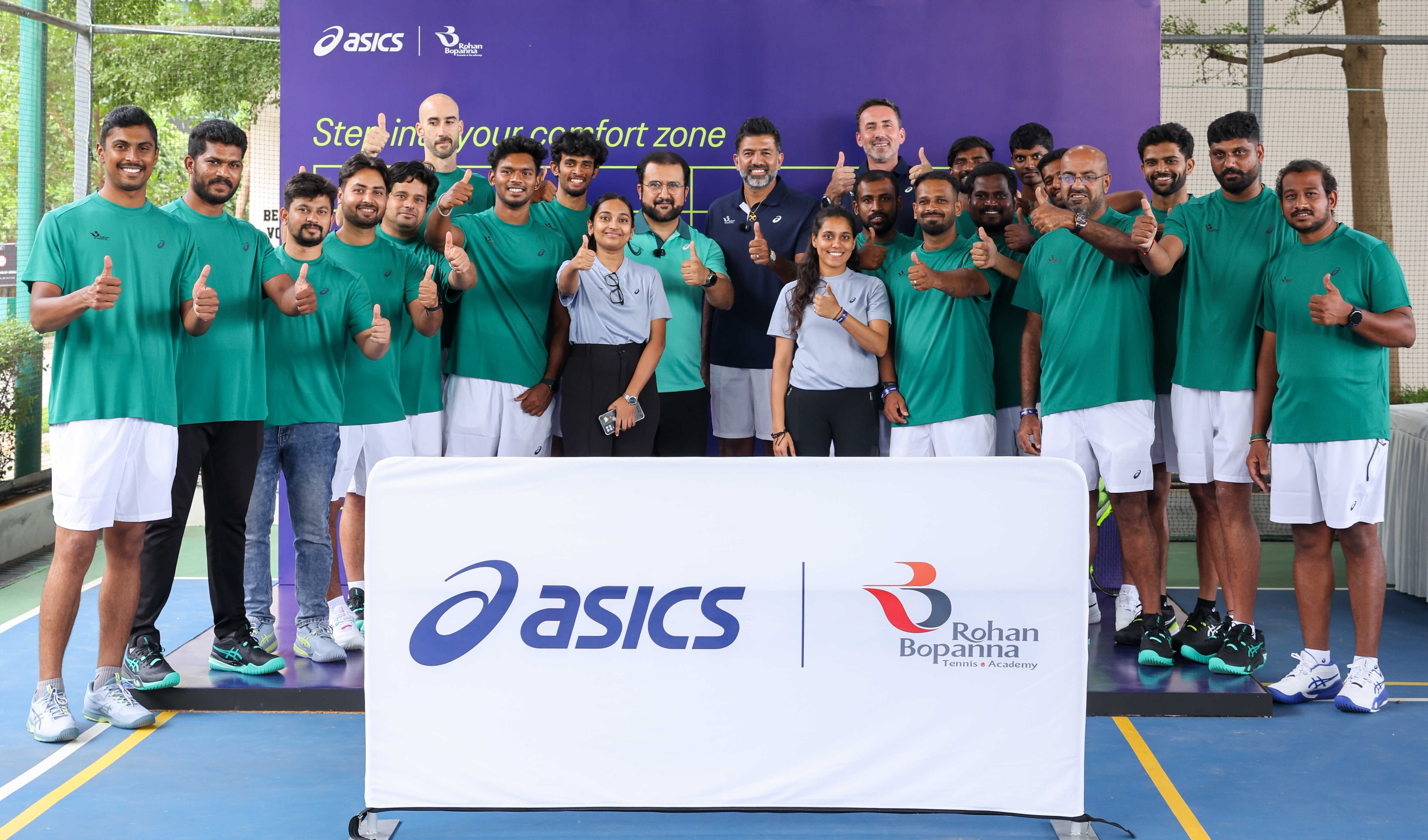 ASICS ने भारताची टेनिस इकोसिस्टम मजबूत करण्यासाठी रोहन बोपण्णा टेनिस अकादमीसोबत भागीदारी केली आहे