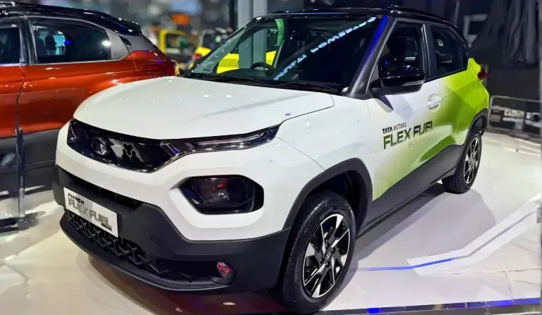 टाटा पंच फ्लेक्स इंधन e85 टाटा पंच फ्लेक्स इंधन e85