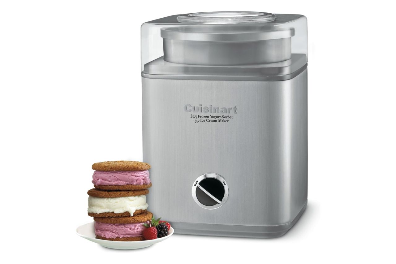 Cuisinart आइस्क्रीम मेकर मशीन 2 क्वार्ट आइस्क्रीम क्रेडिट: ऍमेझॉन