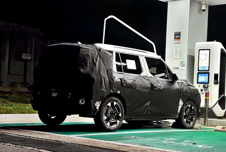 kia syros ev rear ने कोरियामध्ये हेरगिरी केली kia syros ev rear ने कोरियामध्ये हेरगिरी केली