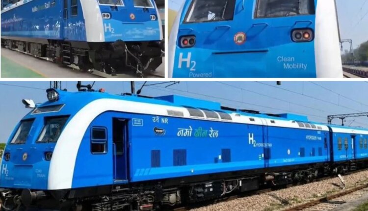 Narendra Modi News, Narendra Modi inaugurate hydrogen train news, India's first hydrogen train run on July 17, hydrogen train latets news, हायड्रोजन ट्रेन, नरेंद्र मोदी, जिंद–सोनीपत मार्ग, jind sonipat hydrogen train, jind sonipat route