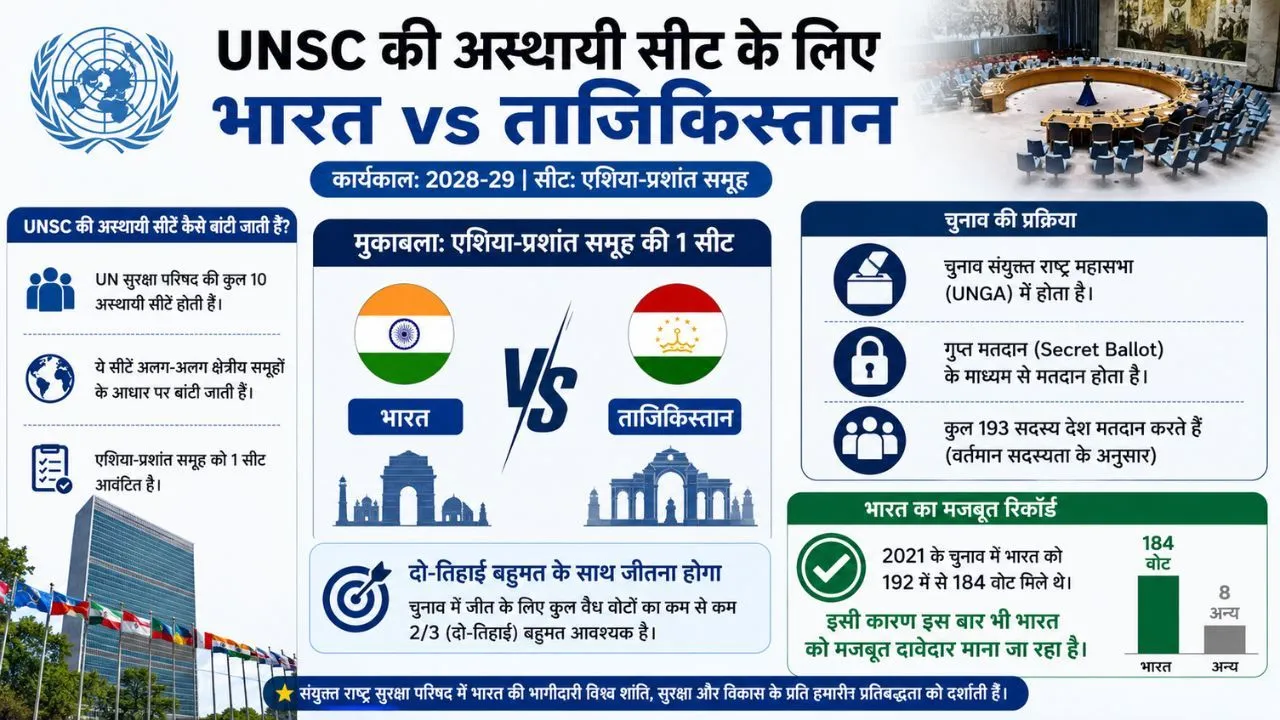 भारत UNSC उमेदवारी
