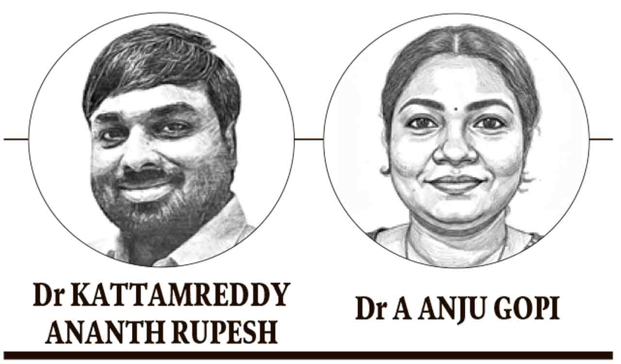 कट्टामारेड्डी अनंत रुपेश, अंजू गोपी